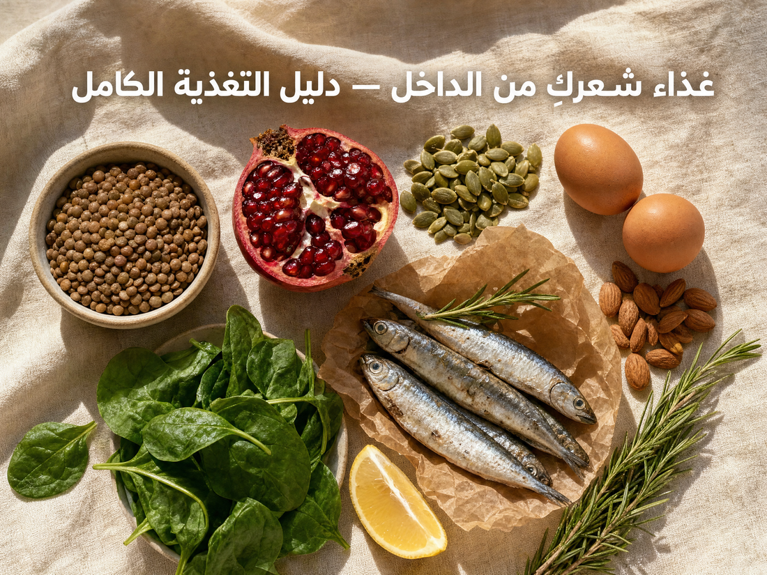 What Should You Eat for Healthy Hair? The UAE Woman's Nutrition Guide for Hair Growth