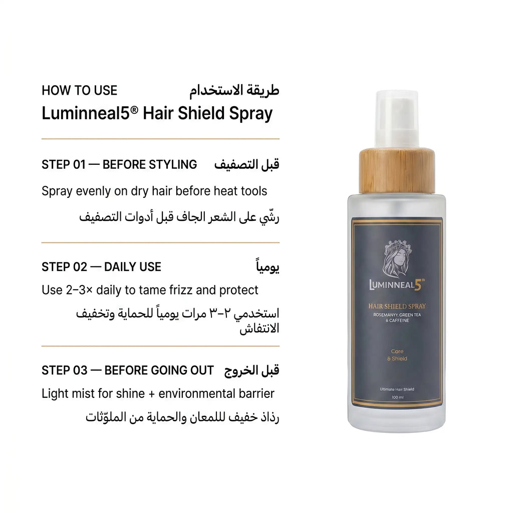 Luminneal5® Hair Shield Spray
